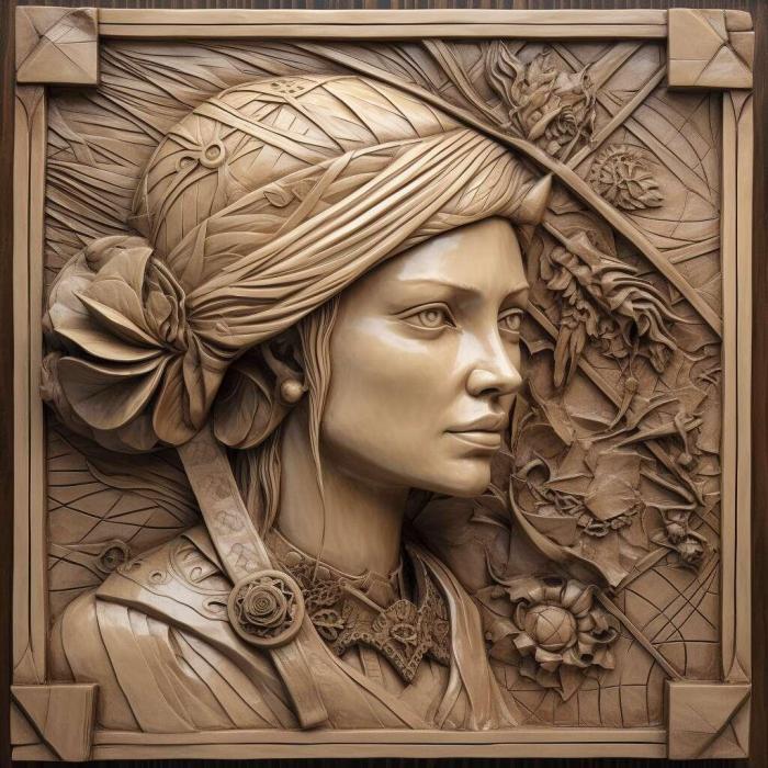 نموذج ثلاثي الأبعاد لآلة CNC 3D Art 